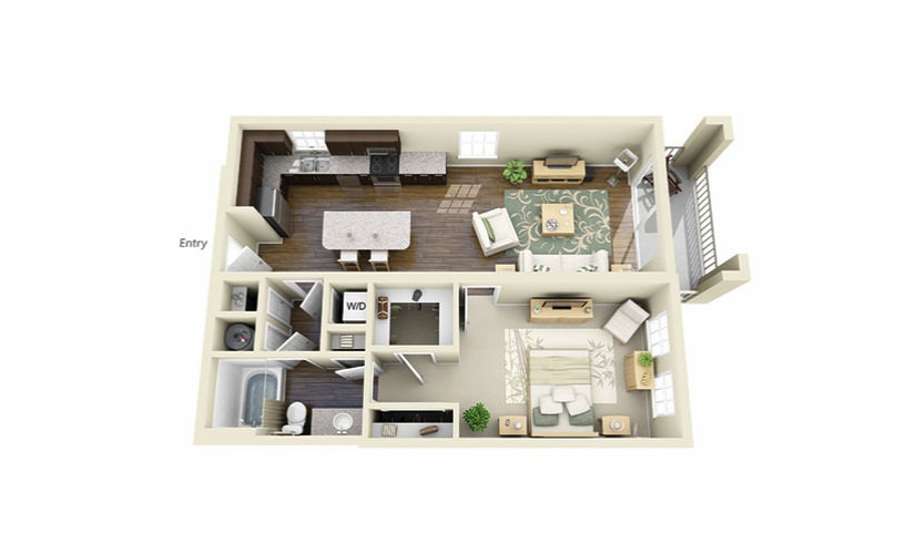 Available One Two And Three Bedroom Apartments In